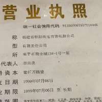 福建省朝陽(yáng)珠寶首飾有限公司